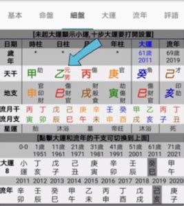 免費八字 排盤 及解說